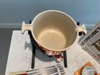 Le Creuset La Mama Fondue Set Flame Compleet, Brander, Fondueset, Ophalen of Verzenden, Zo goed als nieuw