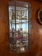 Antiek boot kastje met verzilverde accessoires, Watersport en Boten, Accessoires en Onderhoud, Ophalen of Verzenden, Gebruikt