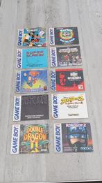 10 Nintendo Game Boy handleidingen, Spelcomputers en Games, Games | Nintendo Game Boy, Ophalen of Verzenden, Gebruikt, Platform