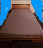 Tweepersoonsbed, Ophalen of Verzenden, Zo goed als nieuw, Tweepersoons, Hout