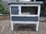 Te koop: konijnenhok Grand Lodge met gratis zak voer., Dieren en Toebehoren, Ophalen, 110 cm of meer, Hok, 90 cm of meer