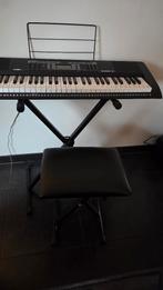 keyboard Rhapsody 61l met kruk en frame, Muziek en Instrumenten, 61 toetsen, Zo goed als nieuw, Met standaard, Ophalen