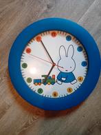 Nijntje klok, Ophalen of Verzenden, Gebruikt, Analoog, Wandklok