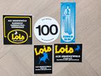 Stickers Lois jeansmerk - jaren '70, Ophalen of Verzenden, Zo goed als nieuw, Merk
