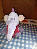 Lollifant knuffeltje met rode trui 15 cm groot, Kinderen en Baby's, Speelgoed | Knuffels en Pluche, Ophalen of Verzenden