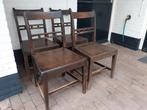 Antieke houten stoelen, Ophalen, Gebruikt, Twee, Bruin