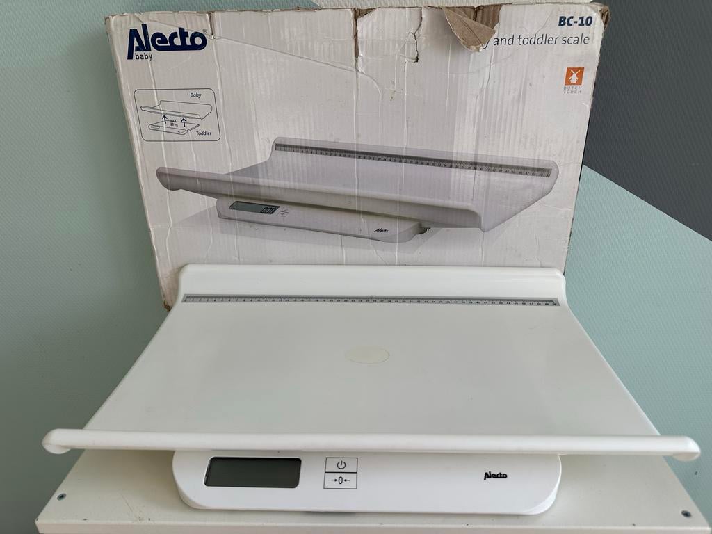 Alecto Babyweegschaal BC-10, Overige merken, Overige typen, Ophalen of Verzenden, Zo goed als nieuw