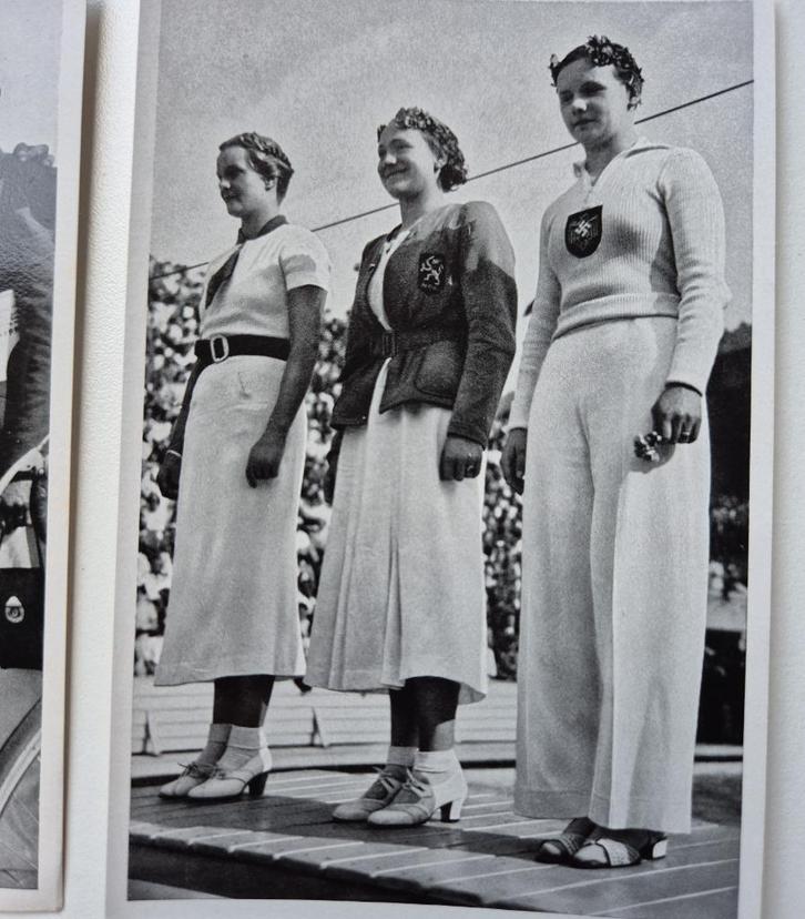 20 fotoprenten van de Olympische 1936 in Berlijn., Verzamelen, Militaria | Tweede Wereldoorlog, Foto of Poster, Nederland, Verzenden