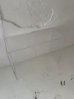 Plexiglass Sidetable, Huis en Inrichting, Tafels | Sidetables, Ophalen, Overige materialen, 50 tot 100 cm, Zo goed als nieuw