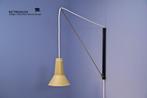 Wandlamp Hagoort 1950s vintage counterbalance lamp, Ophalen of Verzenden, Gebruikt, Metaal