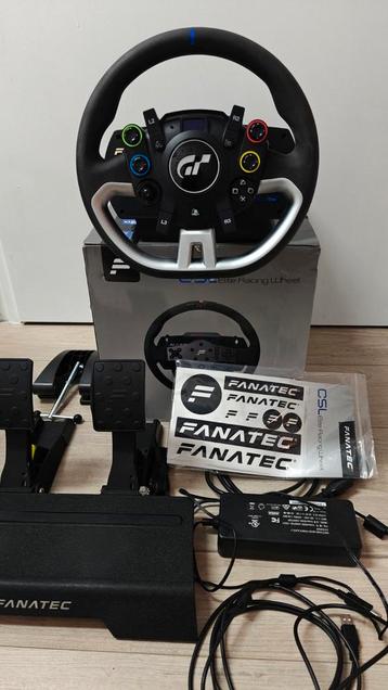 🏎️Fanatec CSL Elite Complete set (PC/PS4/PS5) GT wheel🏎️ beschikbaar voor biedingen