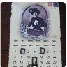 Nostalgische kalender ijzeren bord, Diversen, Kalenders, Ophalen of Verzenden, Maandkalender, Zo goed als nieuw