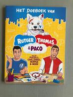 Doeboek van de bekende influencers Rutger en Thomas, Ophalen of Verzenden, Nieuw, Rutger, Thomas & Paco, Fictie algemeen