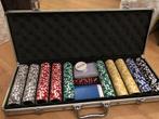 Pokerkoffer, Hobby en Vrije tijd, Gezelschapsspellen | Kaartspellen, Zo goed als nieuw, Ophalen