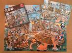 Jumbo puzzel Pieces of History ‘Het Piratenschip’ 950 st., Ophalen, 500 t/m 1500 stukjes, Zo goed als nieuw