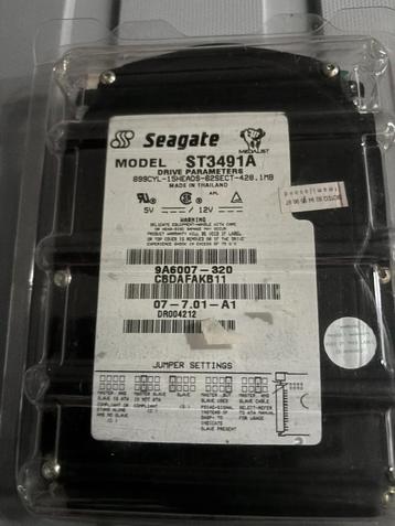 Retro IDE lage capaciteit harddisks  beschikbaar voor biedingen