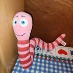 De worm knuffel van Maya de Bij 47 cm groot, Kinderen en Baby's, Speelgoed | Knuffels en Pluche, Ophalen of Verzenden