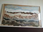 Aat A. van Dijk, Collagewerk op paneel, Antiek en Kunst, Kunst | Schilderijen | Abstract, Ophalen