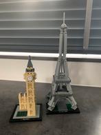 Lego 21019 21013 Eiffeltoren Big Ben / Architecture Ideas, Kinderen en Baby's, Speelgoed | Duplo en Lego, Complete set, Ophalen of Verzenden