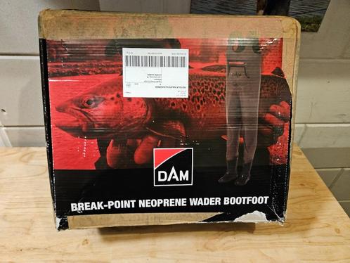 dam neoprene wader bootfoot maat 42/43, Watersport en Boten, Hengelsport | Algemeen, Nieuw, Kleding, Ophalen of Verzenden