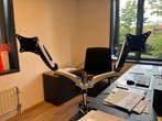 Dubbele Monitorsteun met Gasveren zgan, Computers en Software, Monitoren, Gaming, In hoogte verstelbaar, Full HD, Ophalen of Verzenden