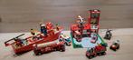 LEGO | 7 Brandweer / Firefighters (4031, 6340, 6486 e.a.), Kinderen en Baby's, Complete set, Gebruikt, Ophalen of Verzenden, Lego