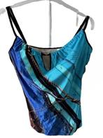 NIEUW SUNFLAIR tankinitop zwemshirt– top 46C  maritiem print, Nieuw, Badpak, Sunflair, Verzenden