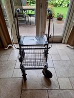Rollator Thuasne - Quattro zilvergrijs, Ophalen, Opvouwbaar, Zo goed als nieuw
