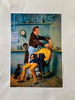 Pears soap poster, Verzamelen, Retro, Ophalen of Verzenden, Huis en Inrichting