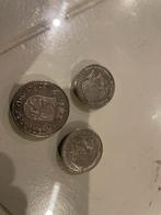 Div  guldens brief geld, zilver munten, 5, 2,5 , 1, 0,25,, Postzegels en Munten, Munten | Nederland, Ophalen of Verzenden, Zilver