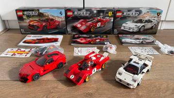 Lego Speed Champions 3 stuks 76908 76906 76914 beschikbaar voor biedingen