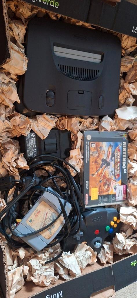 Nintendo 64, Spelcomputers en Games, Spelcomputers | Nintendo 64, Gebruikt, Met 1 controller, Ophalen