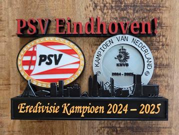 Uniek 3d PSV logo en Skyline - 23cm beschikbaar voor biedingen