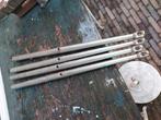 Septers 4x, 56,3cm. R.V.S. voor reling zeilboot, Ophalen of Verzenden, Zo goed als nieuw