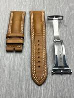Originele Jaeger leCoultre lederen band met vouwsluiting., Sieraden, Tassen en Uiterlijk, Overige Accessoires, Ophalen of Verzenden