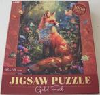 Puzzel *** VOS *** 1000 stukjes Gold Foil, Ophalen of Verzenden, 500 t/m 1500 stukjes, Zo goed als nieuw, Legpuzzel