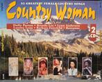 Country woman oa.Loretta Lynn,Tina Turner = 2 cd BOX = 2,99, Ophalen of Verzenden, Zo goed als nieuw