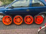 Lichtmetalen velgen 4x100, Auto-onderdelen, Banden en Velgen, Ophalen, Gebruikt, 15 inch, Zomerbanden