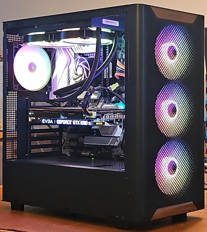 MULTIMEDIA & GAME PC i5 10600KF/1TBSSD/32GBDDR4/GTX1080Ti 11, Computers en Software, Desktop Pc's, Zo goed als nieuw, 4 Ghz of meer