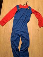 Mario Kostuum - Super Mario Bros. Verkleedkleding, Ophalen of Verzenden, Zo goed als nieuw, 158 t/m 164, Jongen of Meisje