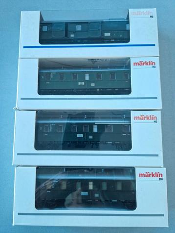 Märklin H0 Wagons - Set van 5 beschikbaar voor biedingen