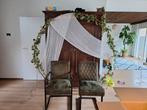 Backdrop trouwen (incl accessoires), Ophalen of Verzenden, Zo goed als nieuw