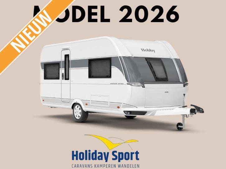 Hobby Excellent Edition 460 UFE Model 2026, Caravans en Kamperen, Caravans, Bedrijf, tot en met 4, 1000 - 1250 kg, Rondzit, Hobby