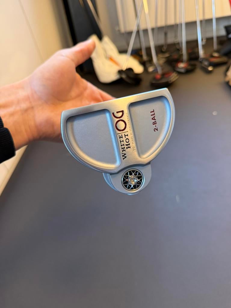Odyssey white hot 2 ball - ZGAN - mallet - testen ok! 6P1136, Overige merken, Jeroen.golfpga@gmail.com, -, Ophalen of Verzenden