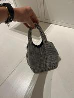 Strass / Glitter (hand) tas van Sacha, Verzenden, Zo goed als nieuw, Grijs, Handtas