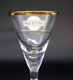 Martini glazen Vintage jaren 1960 wit logo) 02, Verzamelen, Merken en Reclamevoorwerpen, Ophalen of Verzenden, Gebruikt, Gebruiksvoorwerp