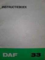 DAF 33 instructieboek bestel variomatic, Auto diversen, Handleidingen en Instructieboekjes, Ophalen of Verzenden