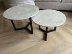 Salontafel Fume beige Tafelwinkel, Ophalen, 50 tot 100 cm, Rond, Nieuw