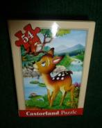 NIEUW Castorland puzzel BAMBI 54 stukjes, Kinderen en Baby's, Speelgoed | Kinderpuzzels, Ophalen of Verzenden, Meer dan 50 stukjes