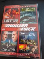 Thriller pack 4 dvd s.€ 4.00 per stuk of 3 voor € 10.00, Vanaf 16 jaar, Ophalen of Verzenden, Zo goed als nieuw, Overige genres